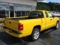 2009 Detonator Yellow Dodge Dakota Big Horn Extended Cab  photo #7