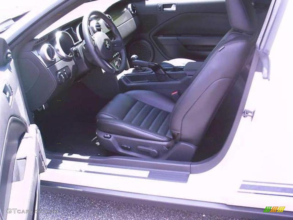 2007 Mustang Shelby GT500 Coupe - Performance White / Black Leather photo #4