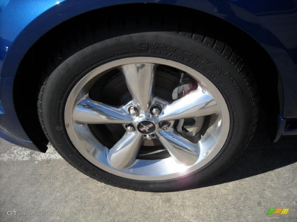 2009 Mustang GT/CS California Special Coupe - Vista Blue Metallic / Light Graphite photo #2