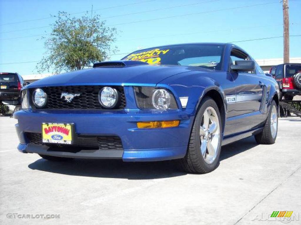 2009 Mustang GT/CS California Special Coupe - Vista Blue Metallic / Light Graphite photo #5