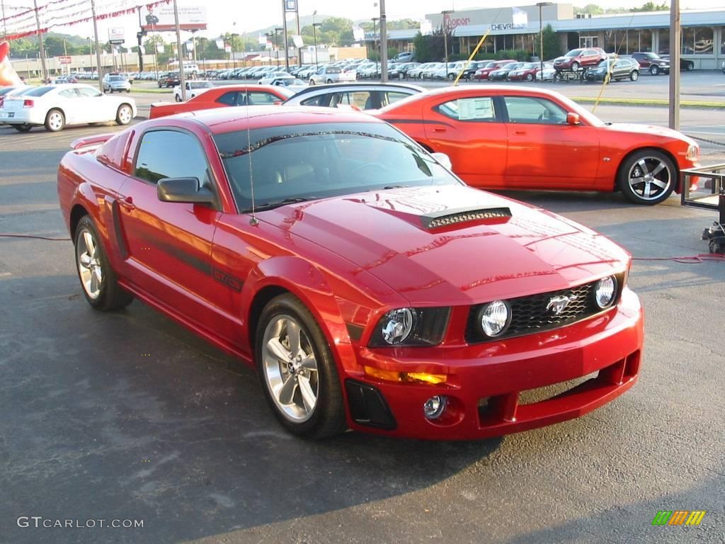 2008 Mustang GT/CS California Special Coupe - Dark Candy Apple Red / Charcoal Black/Dove photo #6