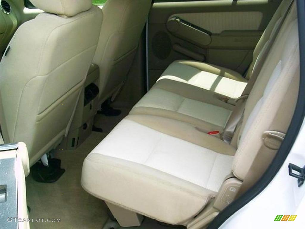 2009 Explorer XLT 4x4 - White Suede / Camel photo #5