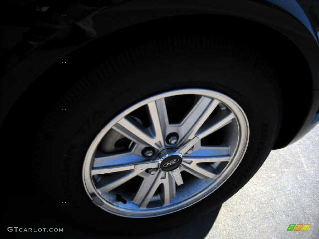 2009 Mustang V6 Premium Coupe - Black / Medium Parchment photo #2