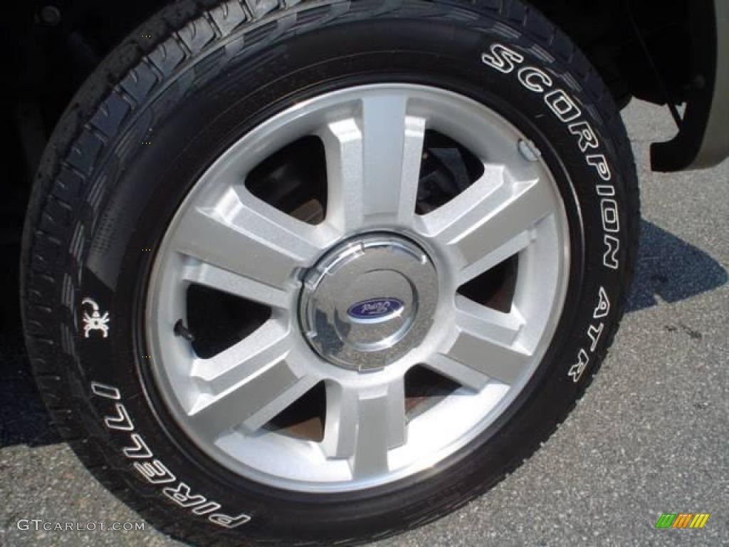 2006 F150 Lariat SuperCrew - Dark Stone Metallic / Tan photo #9