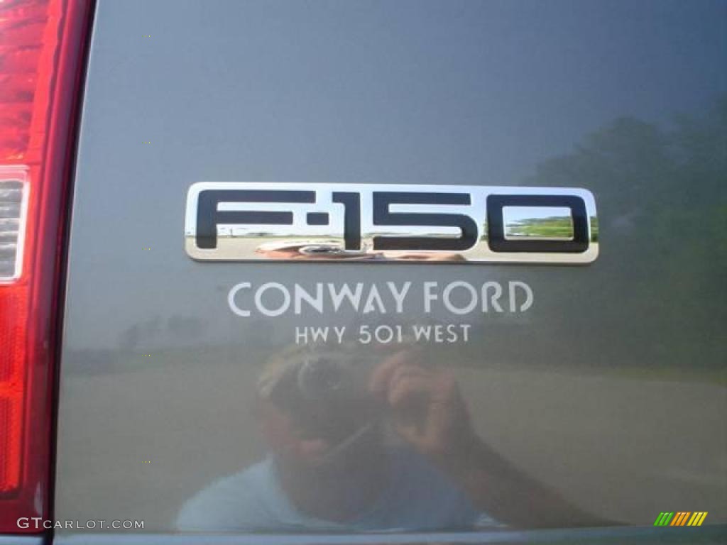 2006 F150 XLT SuperCab 4x4 - Dark Shadow Grey Metallic / Medium/Dark Flint photo #14
