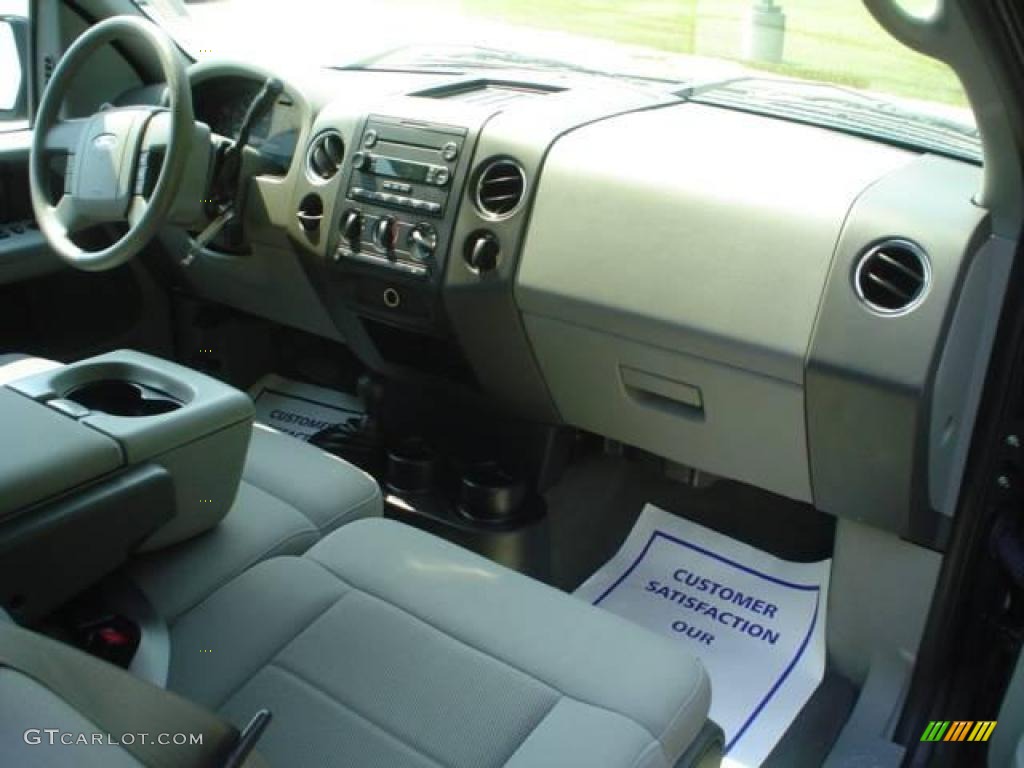 2006 F150 XLT SuperCab 4x4 - Dark Shadow Grey Metallic / Medium/Dark Flint photo #17