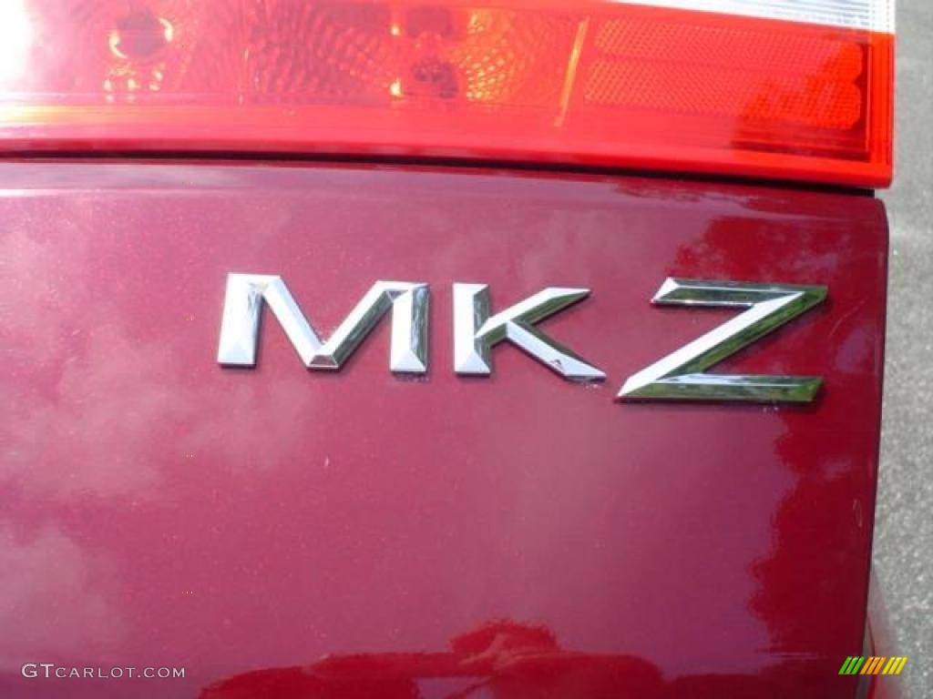 2007 MKZ Sedan - Merlot Metallic / Light Stone photo #13