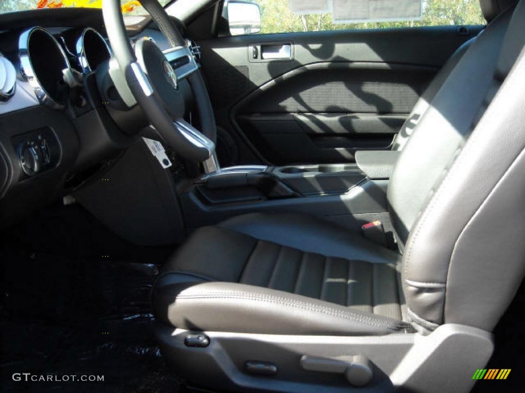 2009 Mustang GT Premium Coupe - Vista Blue Metallic / Dark Charcoal photo #4