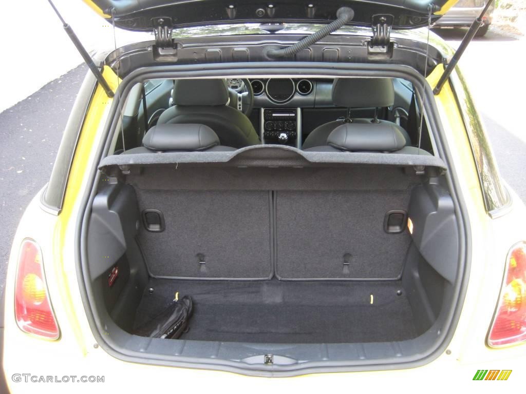 2003 Cooper S Hardtop - Liquid Yellow / Panther Black photo #12