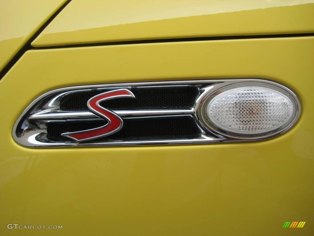 2003 Cooper S Hardtop - Liquid Yellow / Panther Black photo #19