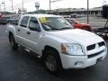 2008 Arctic White Mitsubishi Raider LS Double Cab  photo #2