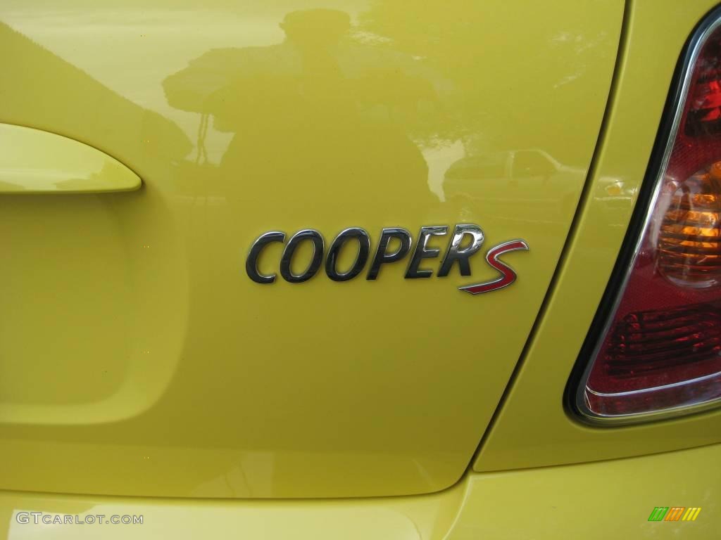 2003 Cooper S Hardtop - Liquid Yellow / Panther Black photo #24