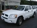 2008 Arctic White Mitsubishi Raider LS Double Cab  photo #4