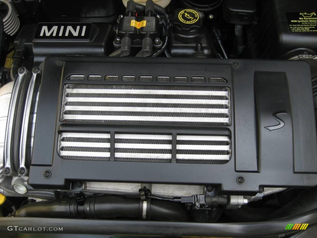 2003 Cooper S Hardtop - Liquid Yellow / Panther Black photo #27