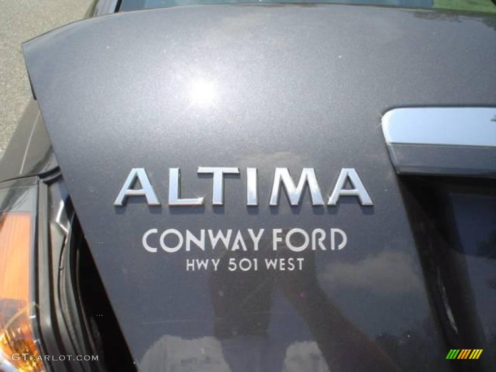 2008 Altima 3.5 SE - Dark Slate Metallic / Charcoal photo #13