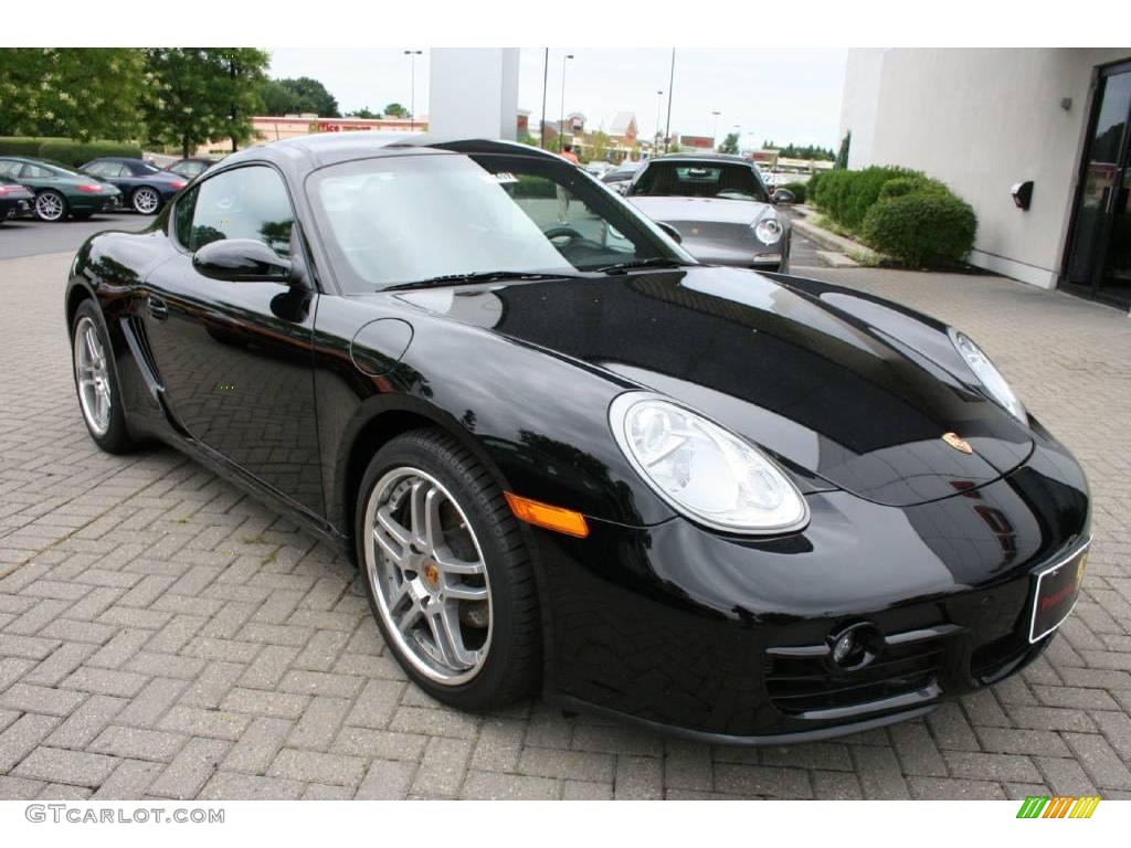 Basalt Black Metallic Porsche Cayman