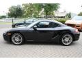 2007 Basalt Black Metallic Porsche Cayman   photo #4