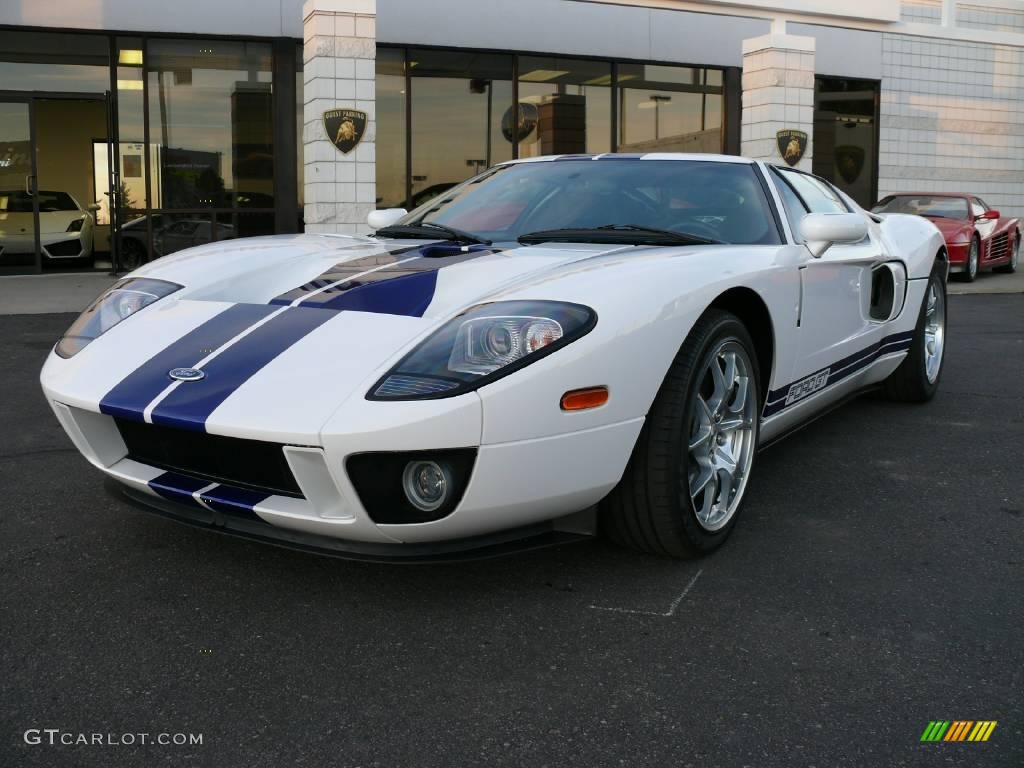 Centennial White 2005 Ford GT Standard GT Model Exterior Photo #1579247