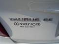2007 Vibrant White Ford Taurus SE  photo #13
