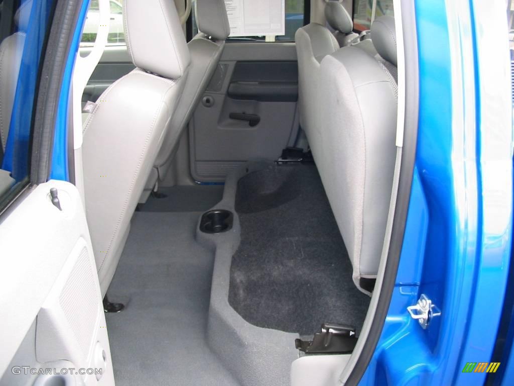 2008 Ram 1500 TRX Quad Cab - Electric Blue Pearl / Medium Slate Gray photo #15