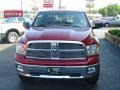 2009 Inferno Red Crystal Pearl Dodge Ram 1500 Big Horn Edition Crew Cab  photo #4