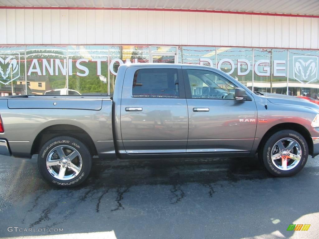 2009 Ram 1500 Big Horn Edition Crew Cab - Mineral Gray Metallic / Dark Slate/Medium Graystone photo #4