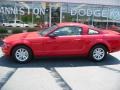 2008 Torch Red Ford Mustang V6 Deluxe Coupe  photo #3