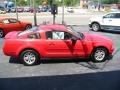 2008 Torch Red Ford Mustang V6 Deluxe Coupe  photo #8