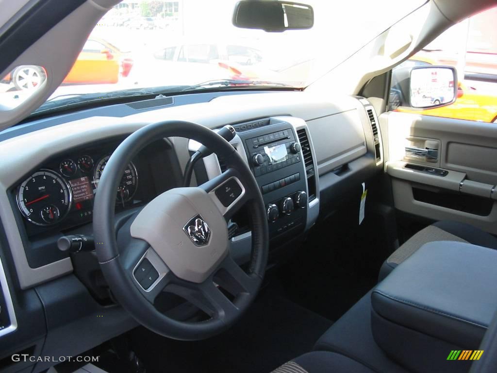 2009 Ram 1500 TRX Quad Cab - Stone White / Dark Slate/Medium Graystone photo #8