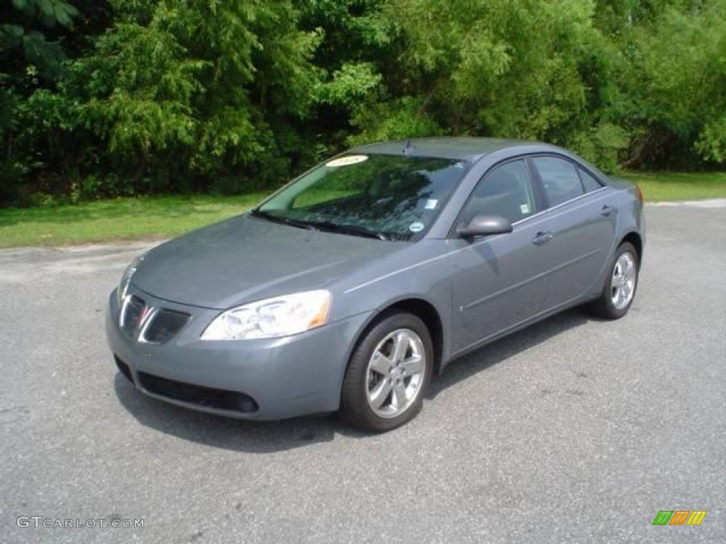 2008 G6 GT Sedan - Dark Steel Gray Metallic / Ebony Black photo #1