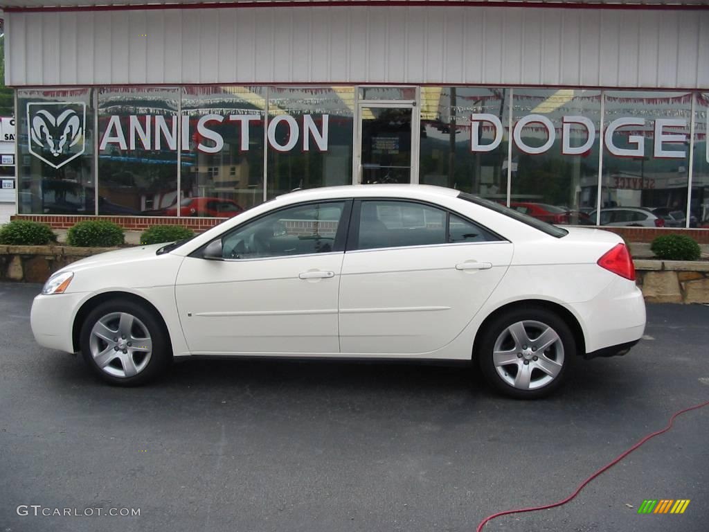 2008 G6 Sedan - Ivory White / Ebony Black photo #7