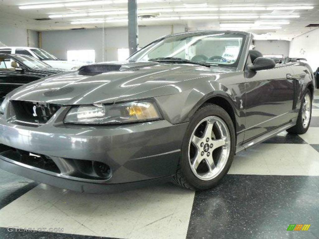 2003 Mustang GT Convertible - Dark Shadow Grey Metallic / Dark Charcoal photo #1