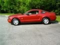 2009 Dark Candy Apple Red Ford Mustang V6 Coupe  photo #4