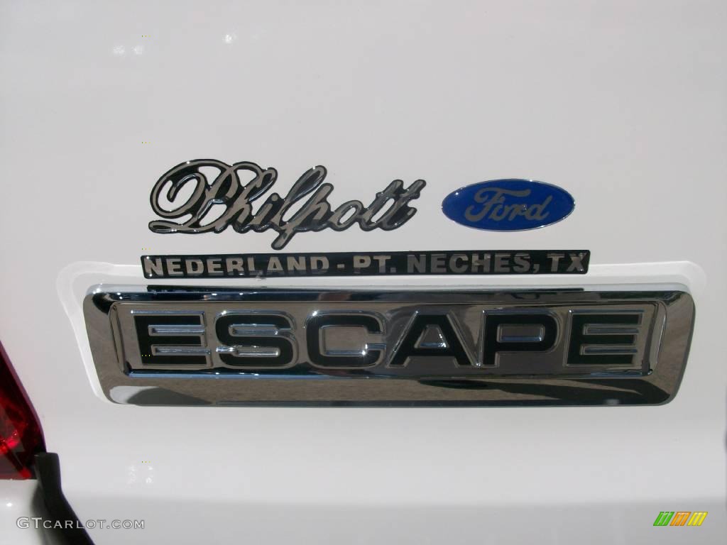 2009 Escape Hybrid - Oxford White / Stone photo #9