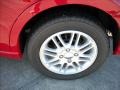 2008 Vermillion Red Ford Focus SE Sedan  photo #2