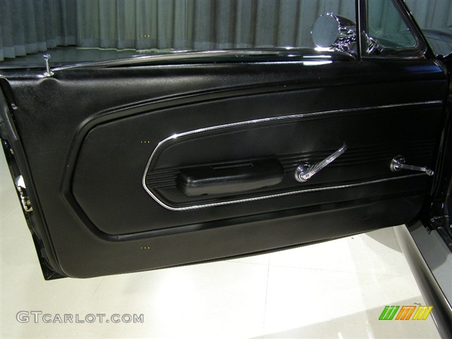 1968 Mustang Shelby GT500E - Raven Black / Black photo #14