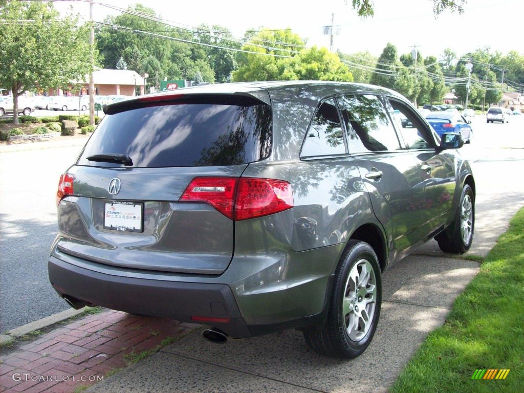 2007 MDX  - Nimbus Gray Metallic / Parchment photo #5