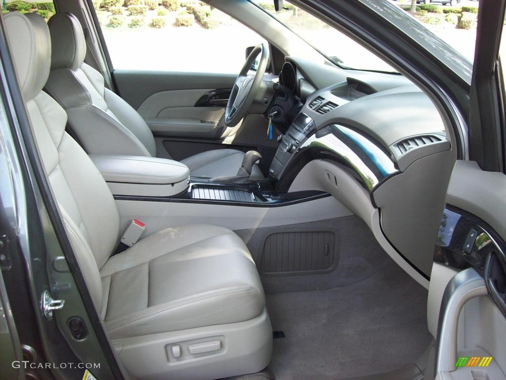 2007 MDX  - Nimbus Gray Metallic / Parchment photo #13