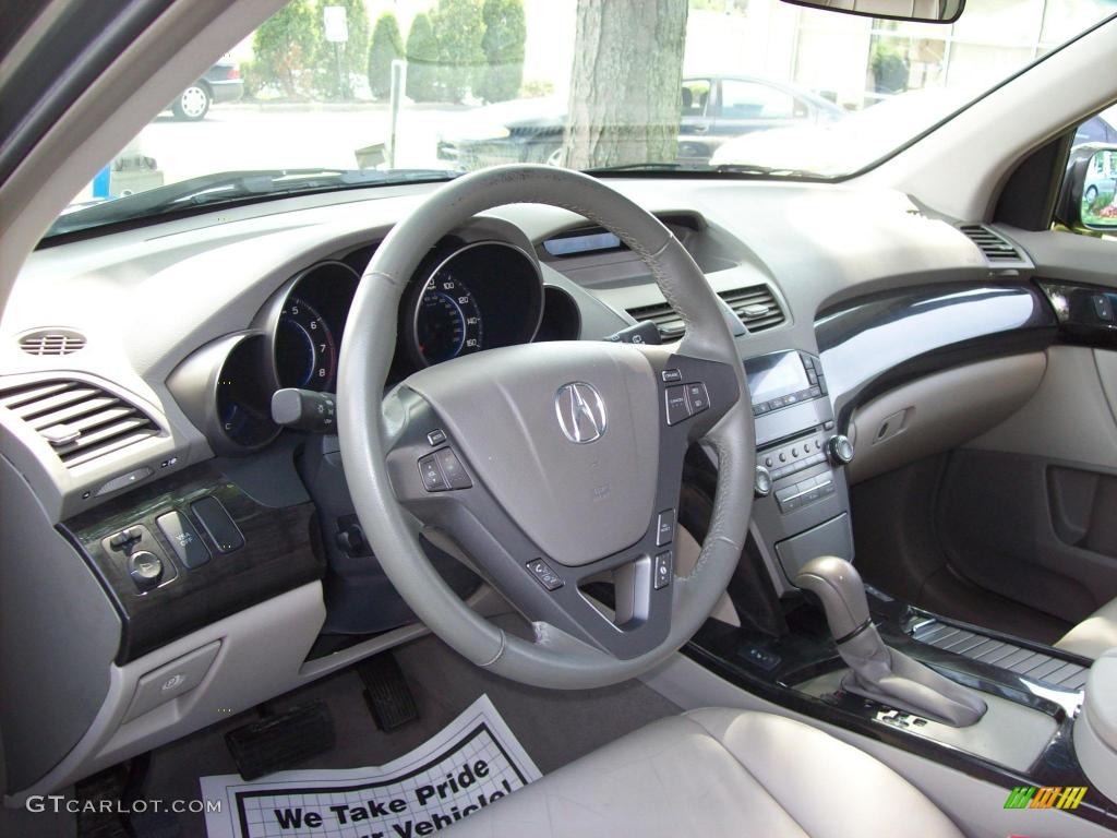 2007 MDX  - Nimbus Gray Metallic / Parchment photo #15