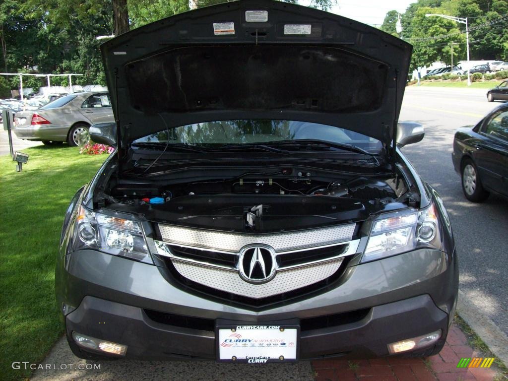 2007 MDX  - Nimbus Gray Metallic / Parchment photo #23