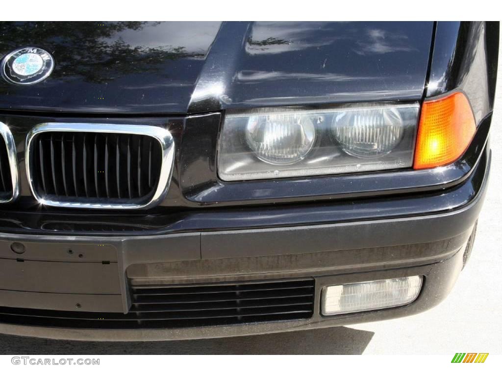 1998 3 Series 323i Convertible - Black II / Black photo #15