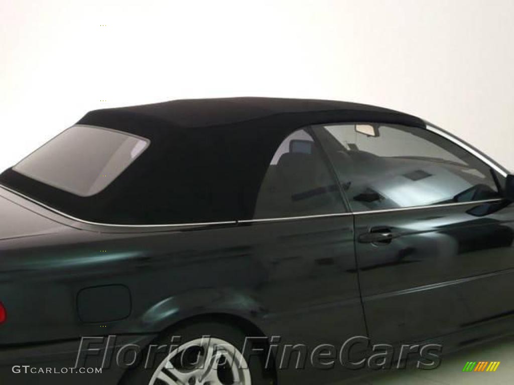 2003 3 Series 325i Convertible - Oxford Green Metallic / Sand photo #9