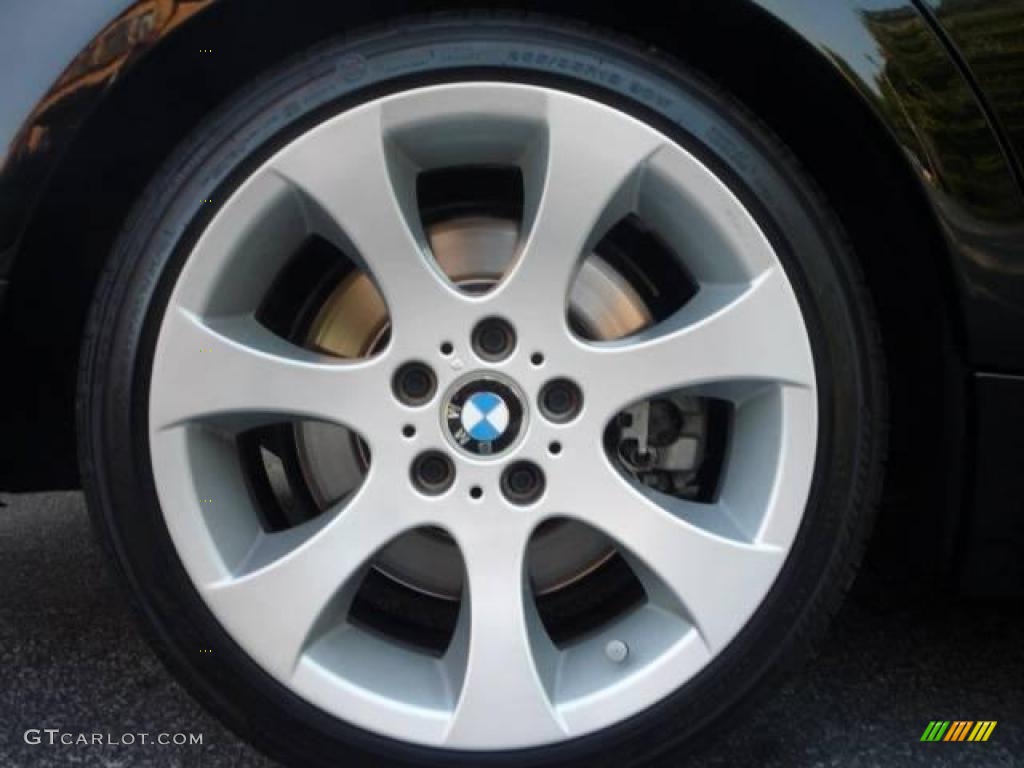2008 3 Series 335i Sedan - Jet Black / Black photo #20