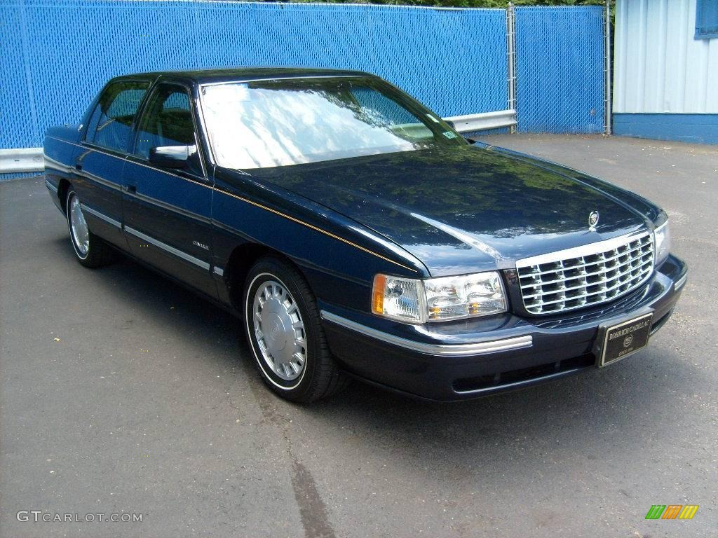 1999 DeVille Sedan - Dark Adriatic Blue / Navy Blue photo #5