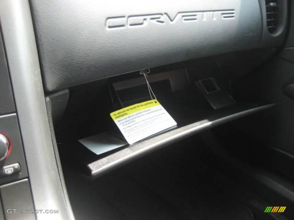 2006 Corvette Z06 - Machine Silver Metallic / Ebony Black/Red photo #31