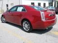 2009 Crystal Red Cadillac CTS 4 AWD Sedan  photo #1