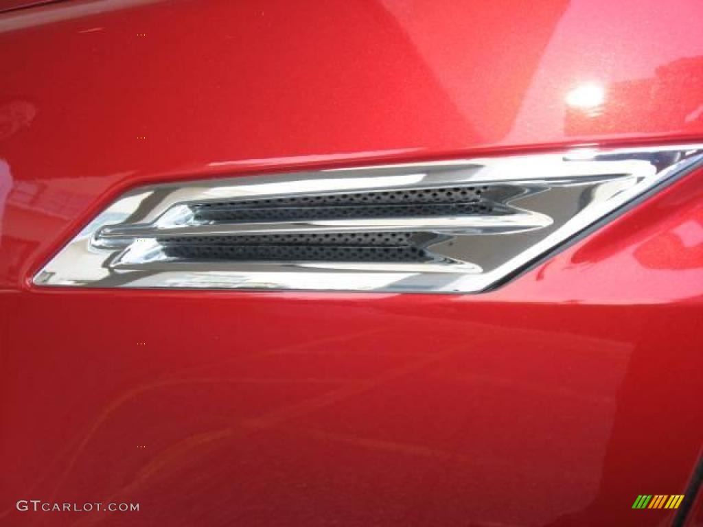 2009 CTS 4 AWD Sedan - Crystal Red / Light Titanium/Ebony photo #42