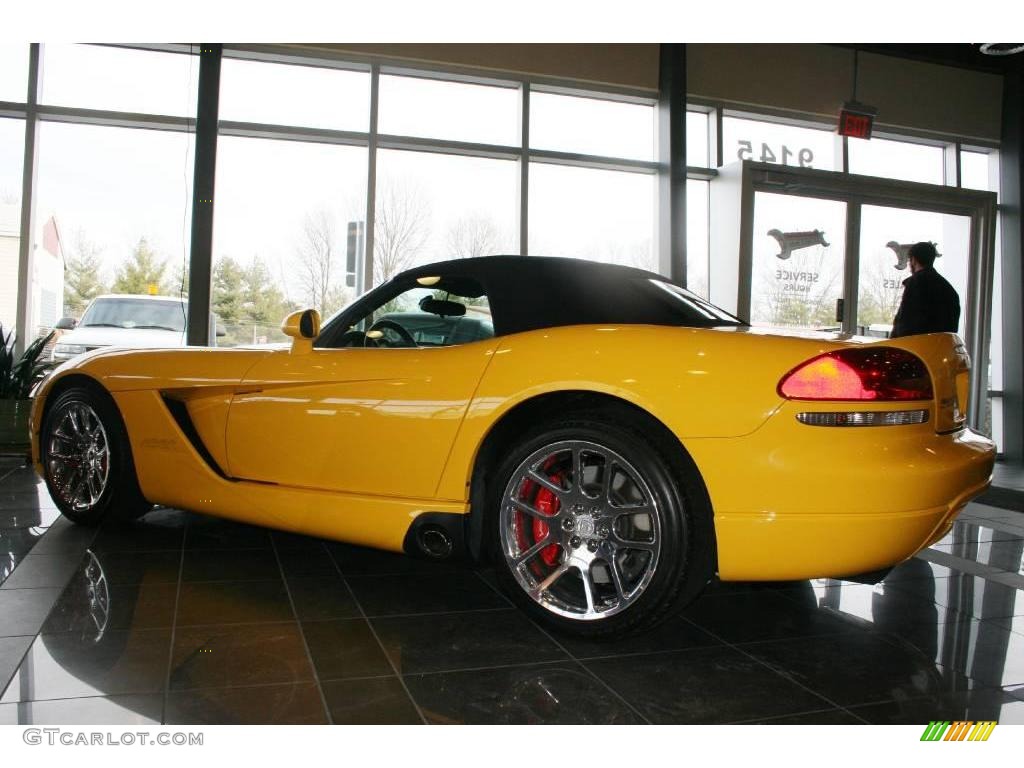 2005 Viper SRT-10 - Viper Race Yellow / Black photo #2