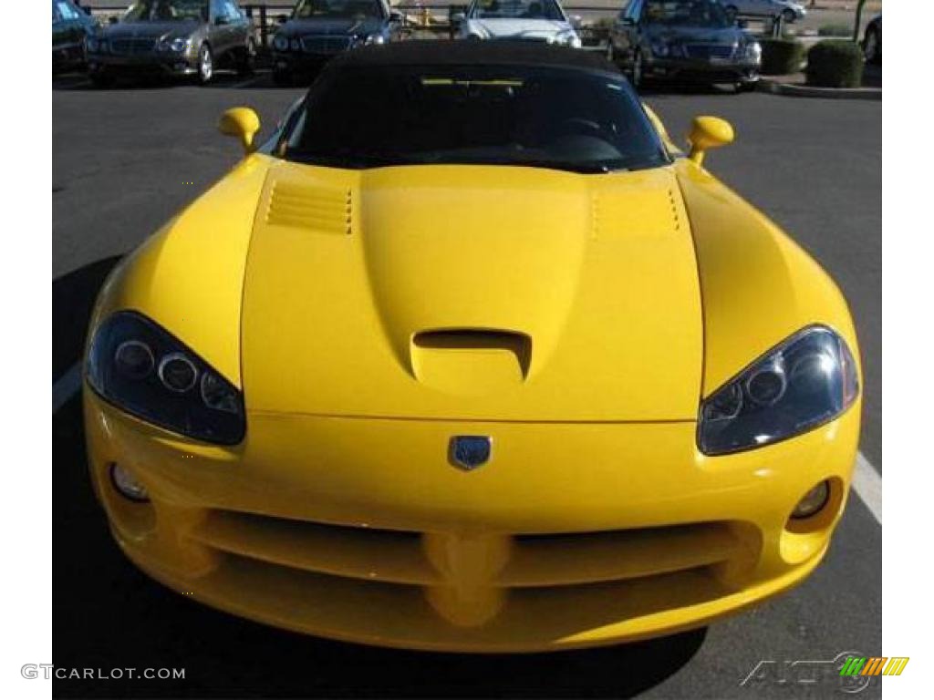 2005 Viper SRT-10 - Viper Race Yellow / Black photo #5