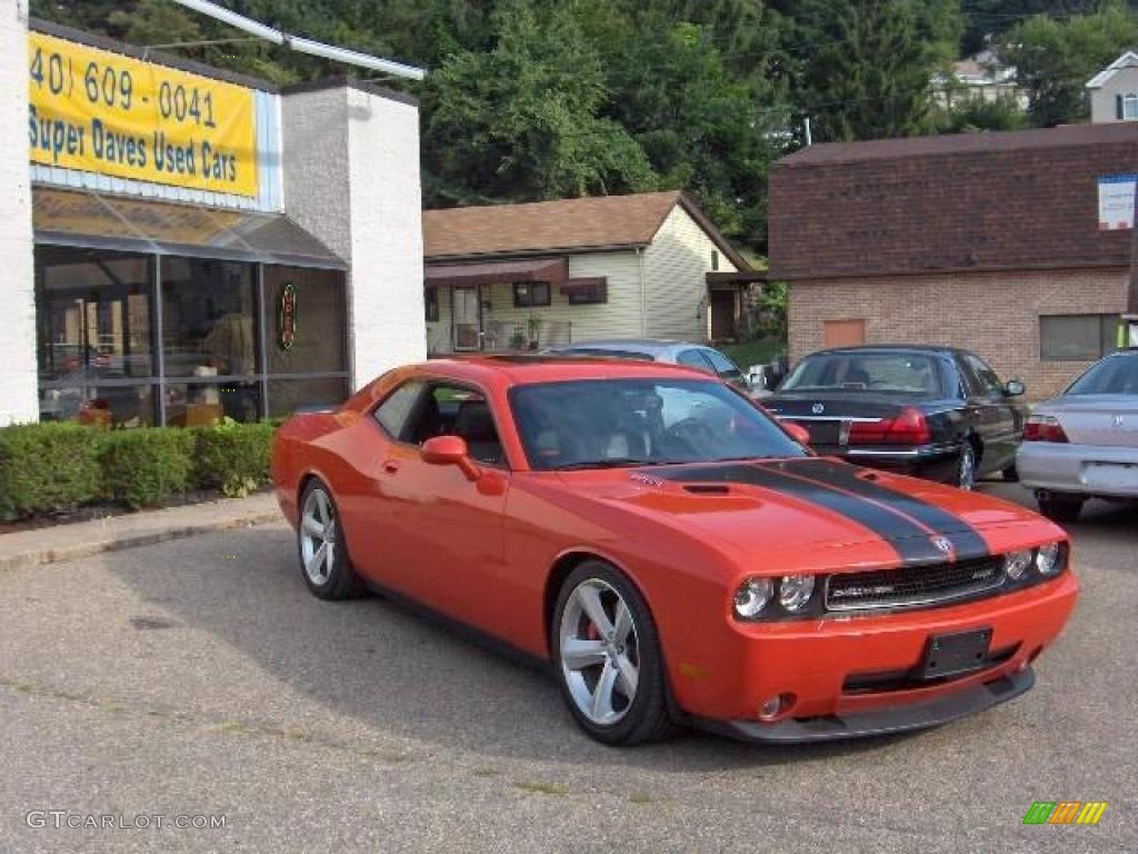 2009 Challenger SRT8 - TorRed / Dark Slate Gray photo #1